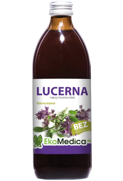 Lucerna - nápoj z lucerny siatej 500 ml