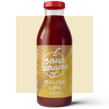 Sirup Malina + Lipa 300 ml