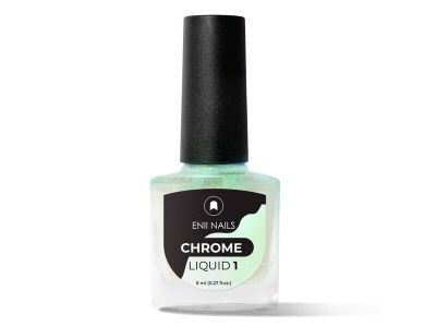 Tekutý chrómový prášok CHROME LIQUID 1, svetlo zelený 8ml